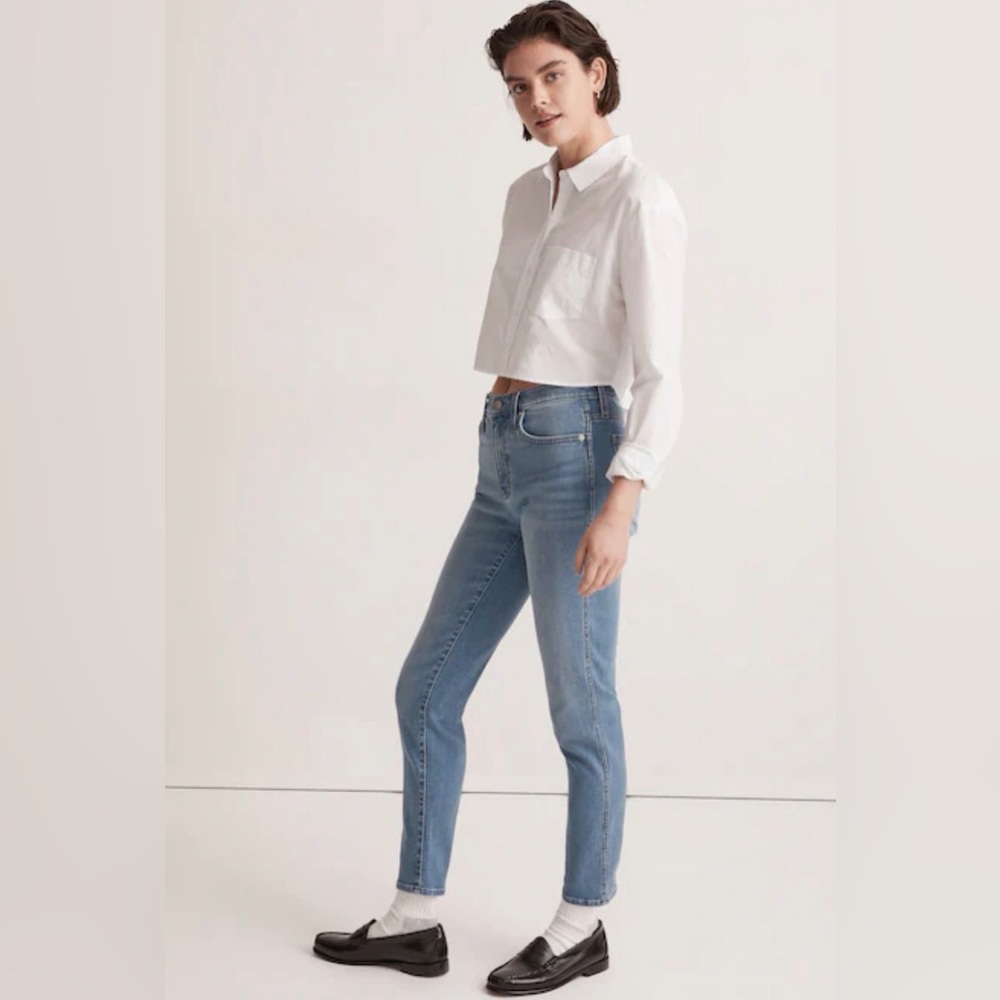 Madewell Mid-Rise Stovepipe Jeans